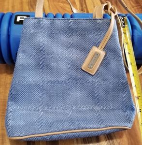Nine west blue purse, excellent condition